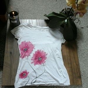 New York and Company Fitted Tee