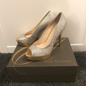 Enzo Angiolini Sequin Heels