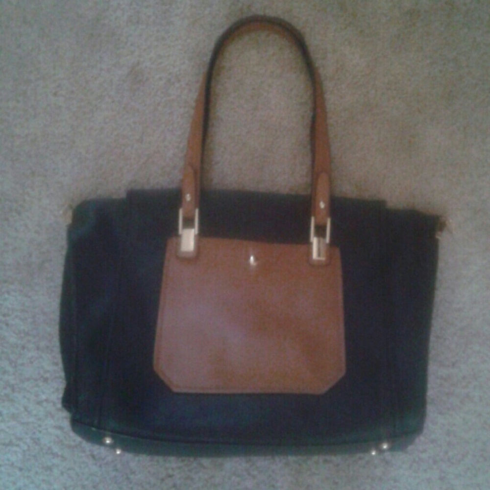 Colorblock tote