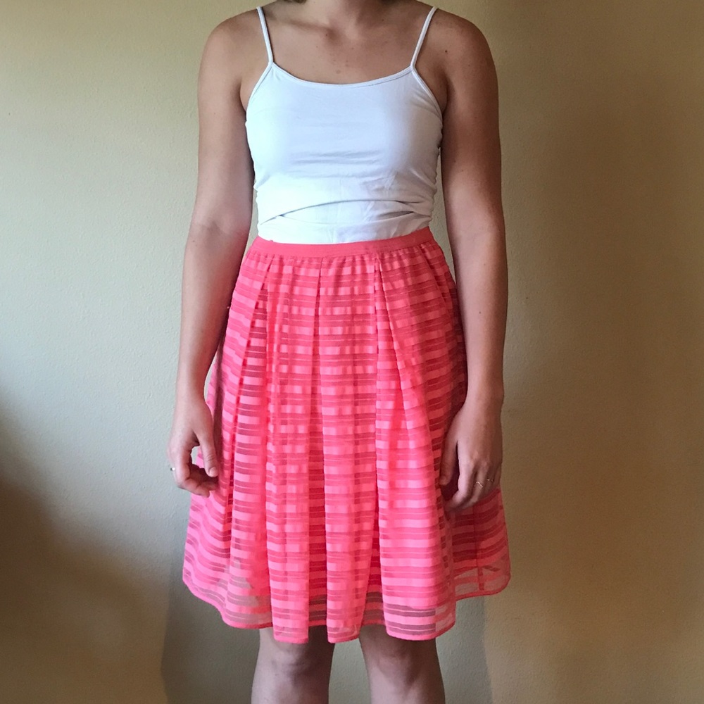 Pink Anthropology Skirt!