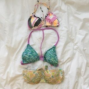 VS Bikini tops bundle 3 for $30 or $12 each