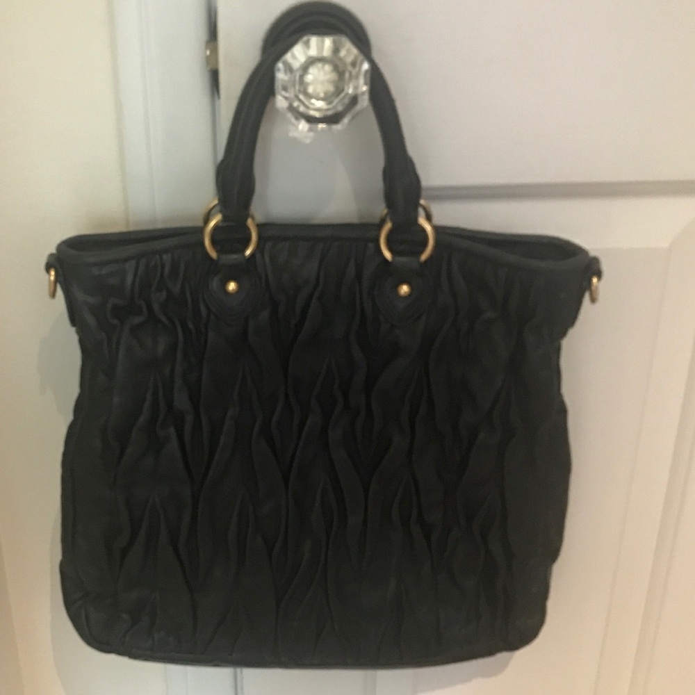Authentic MIU MIU black handbag