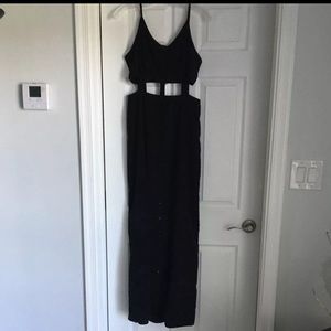 Urban outfitters cutout button down maxi dress