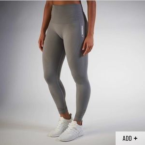 Gymshark seamless leggings grey