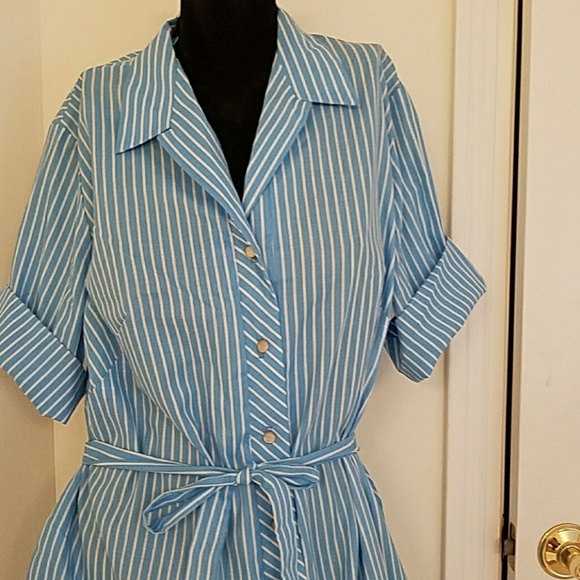 Vtg Miss Smith the American look housedress 38 L - Picture 2 of 6