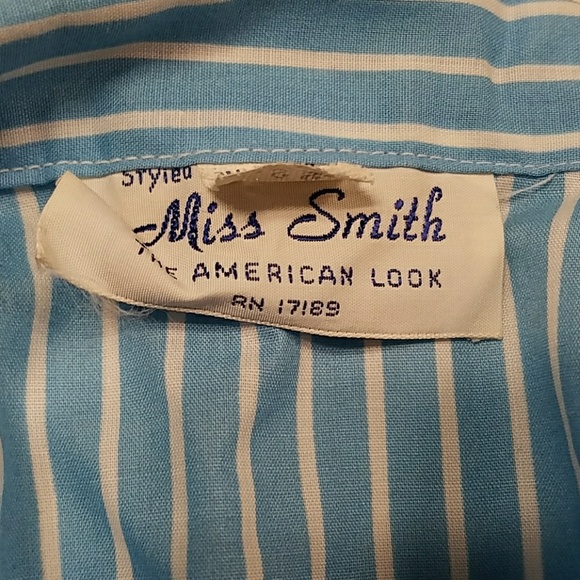 Vtg Miss Smith the American look housedress 38 L - Picture 4 of 6