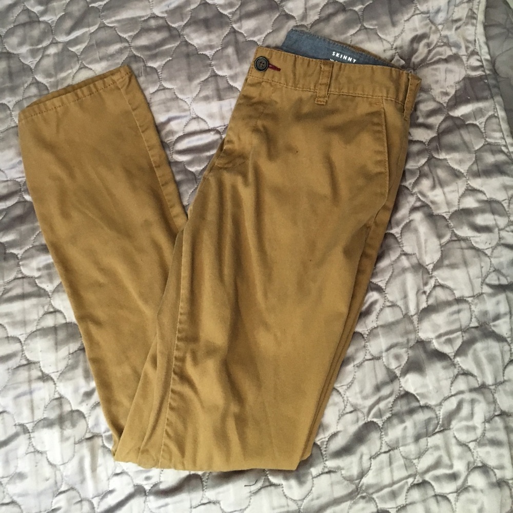 Men’s Tan chinos- BULLHEAD DENIM CO.