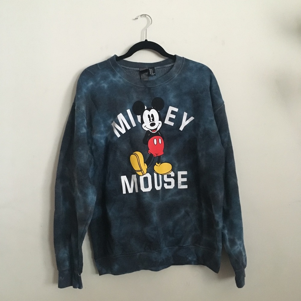 Tie Dye Mickey Mouse Sweater