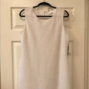 NWT CALVIN KLEIN WHITE DRESS
