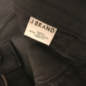 J Brand Maria High Rise Skinny Size 31 in Black