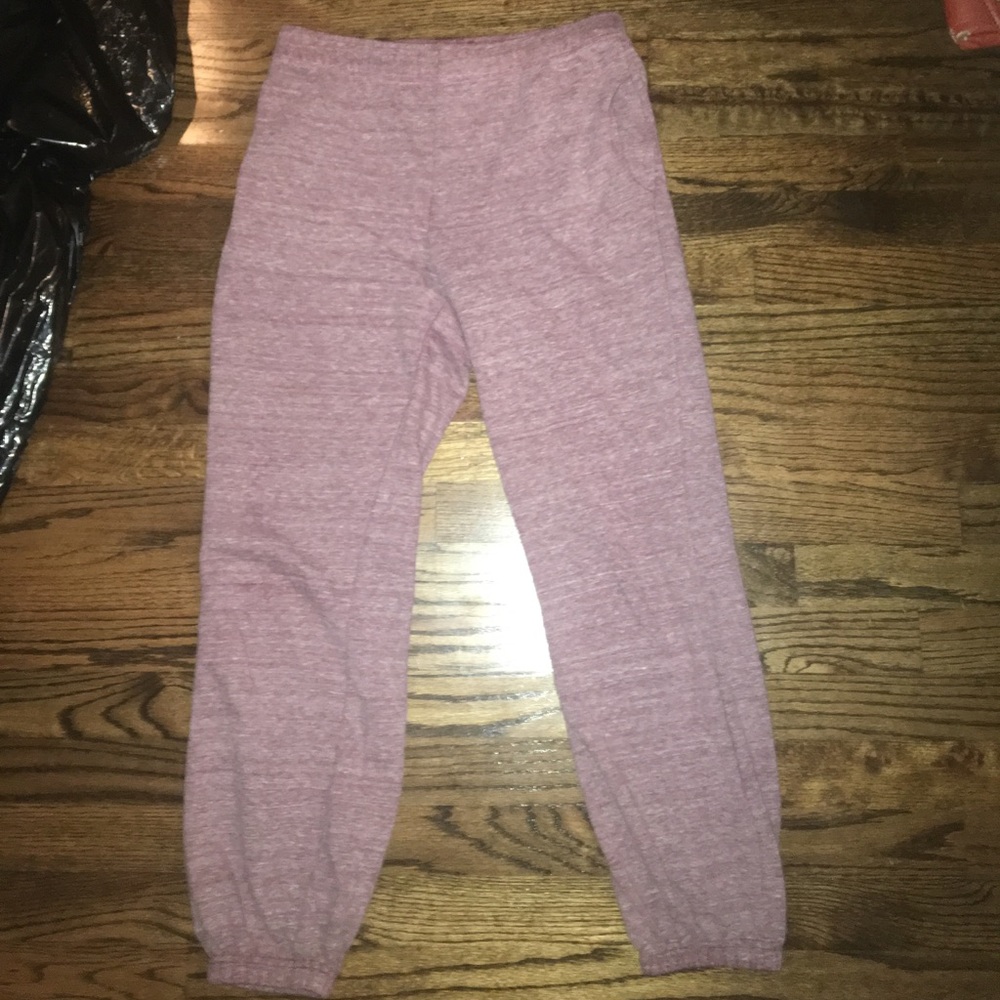 Pink joggers