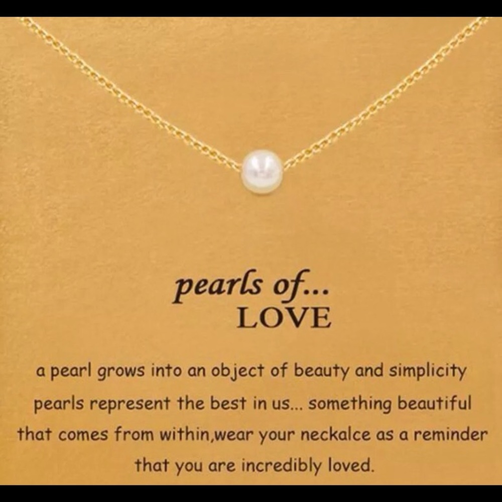 Pearl Of Love Necklace