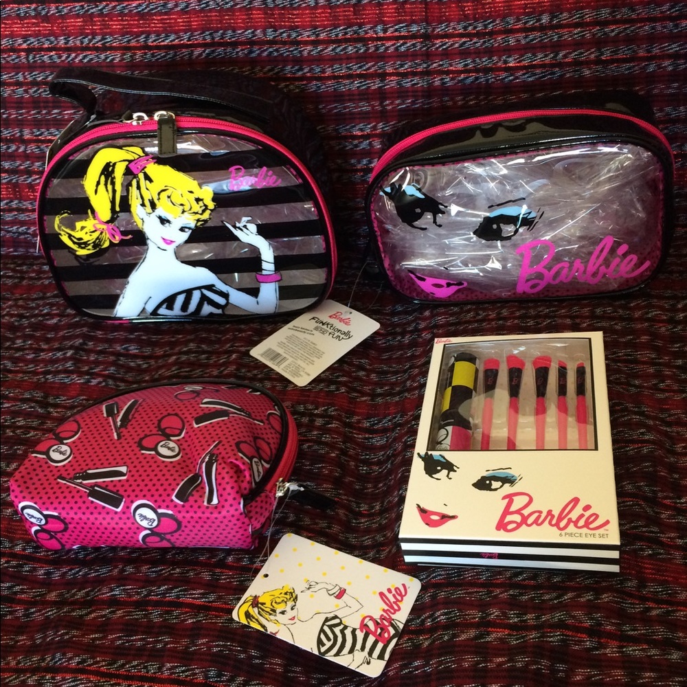 New makeup bags and brushes