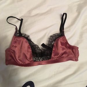VICTORIA SECRET Silk and Lace Bralette