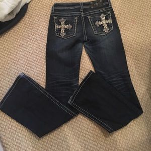 Miss me jeans boot cut size 14 juniors