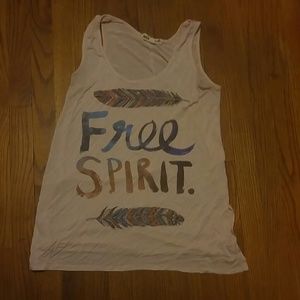 "Free Spirit" loose fitting, long tank.