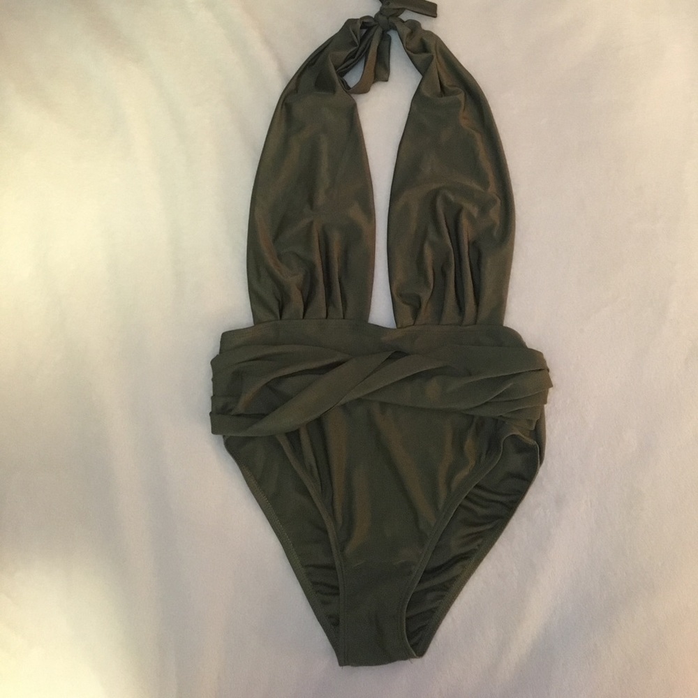 Army Green One Piece Suit