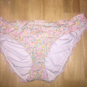 Victoria secret scalloped cheeky bikini