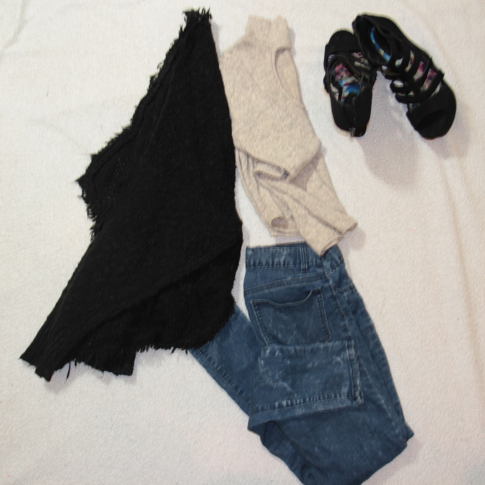 Acid washed jeans