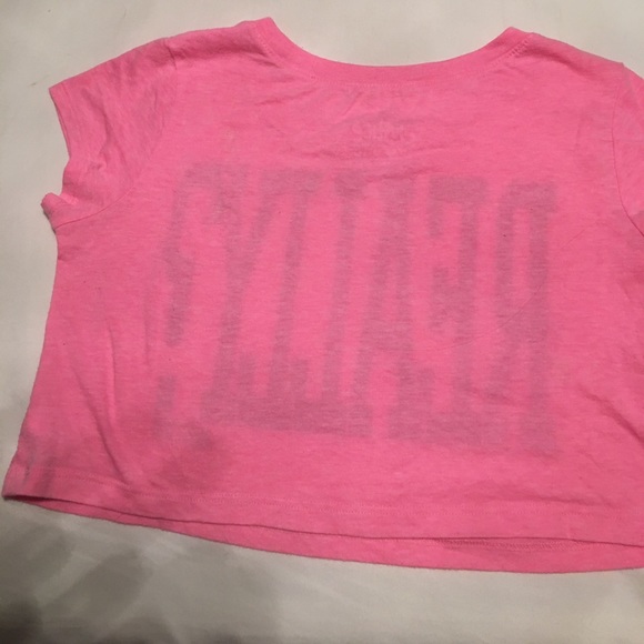 Justice crop top. Cute over a tank top - Picture 2 of 2