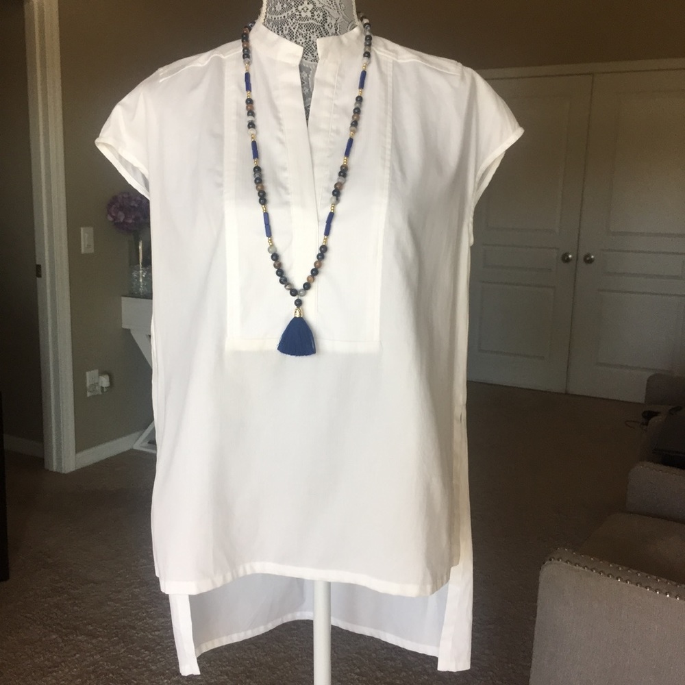 BCBGMAXAZRIA Darla Caftan Top