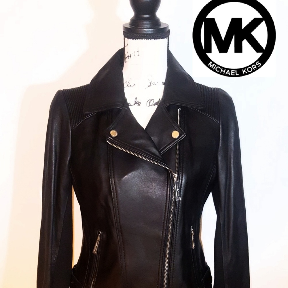 Michael Kors Asymmetric Zip Moto Leather
A classic