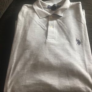 PIQUE MESH LOGO POLO SHIRT *NWOT