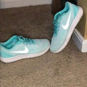 Tiffany Blue Nike Free Run