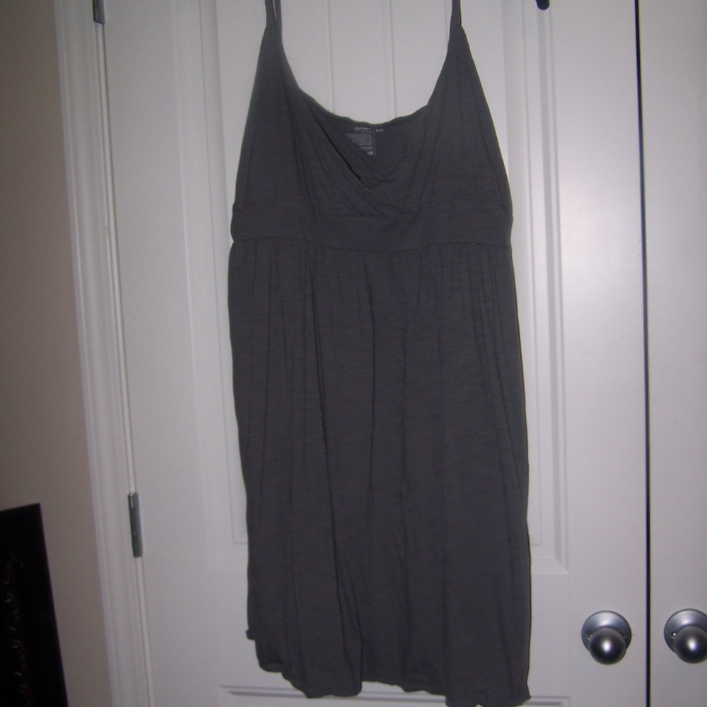 PLUS-GREY OLD NAVY COTTON SUNDRESS