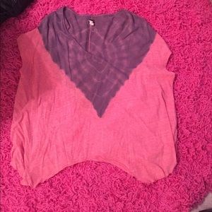 Free People tie dye top
