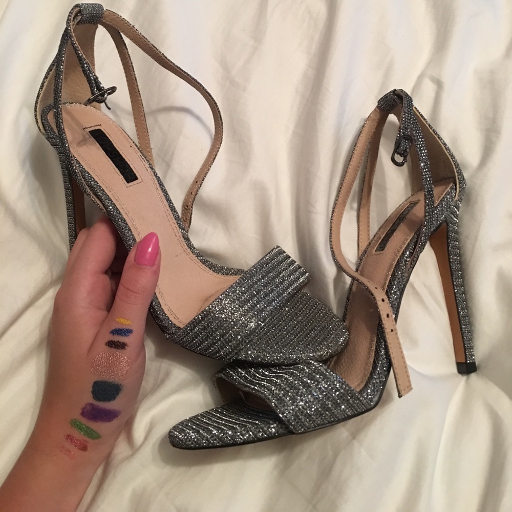 Topshop Sparkle Heels