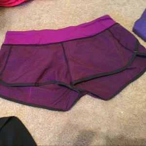 Lululemon speed shorts size 10