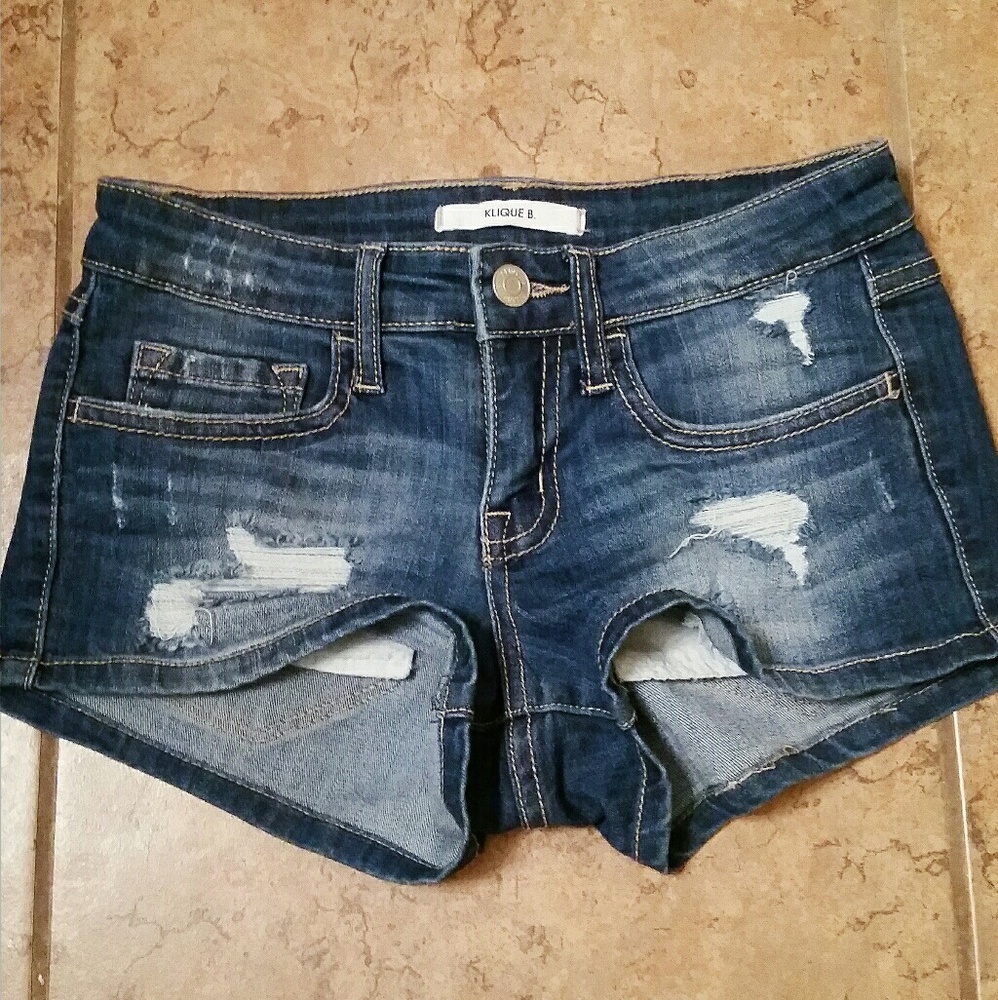 Klique b. jean shorts