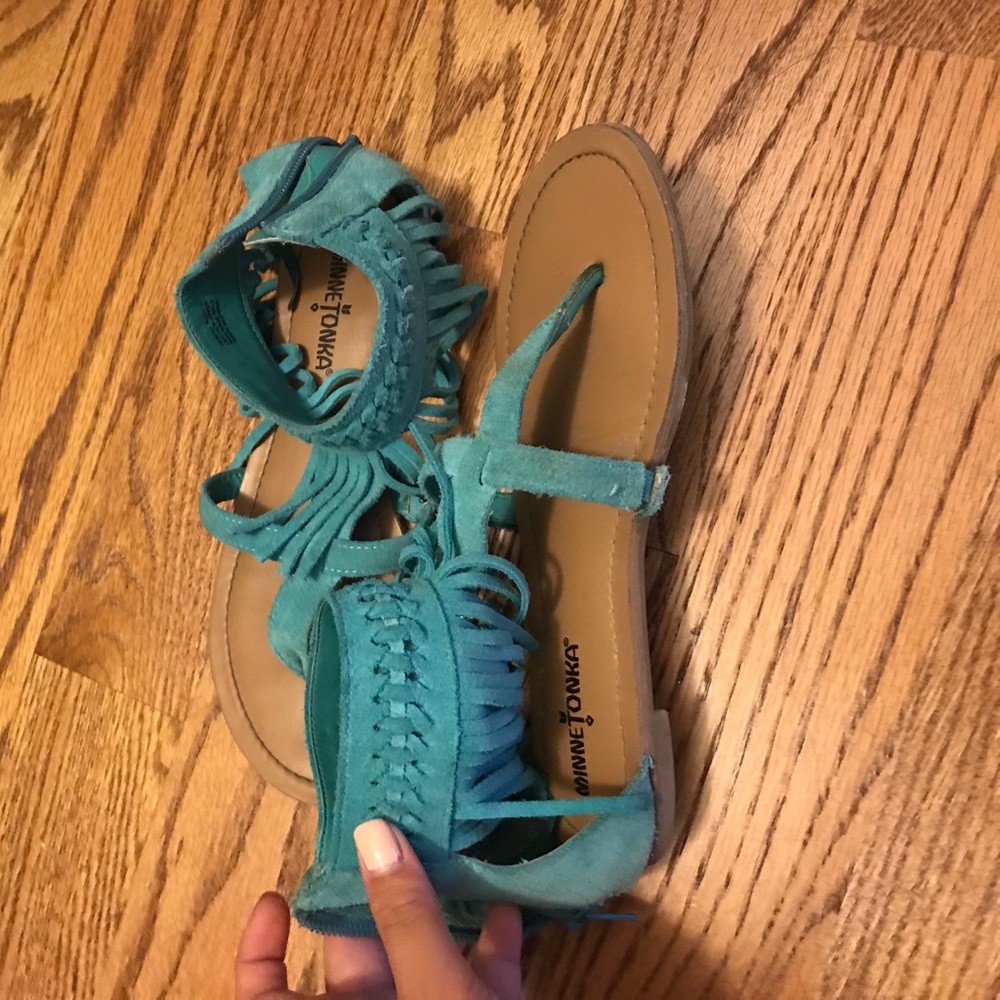 Moccasin sandals