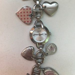 Fossil Dress Collection Charm Bracelet Watch