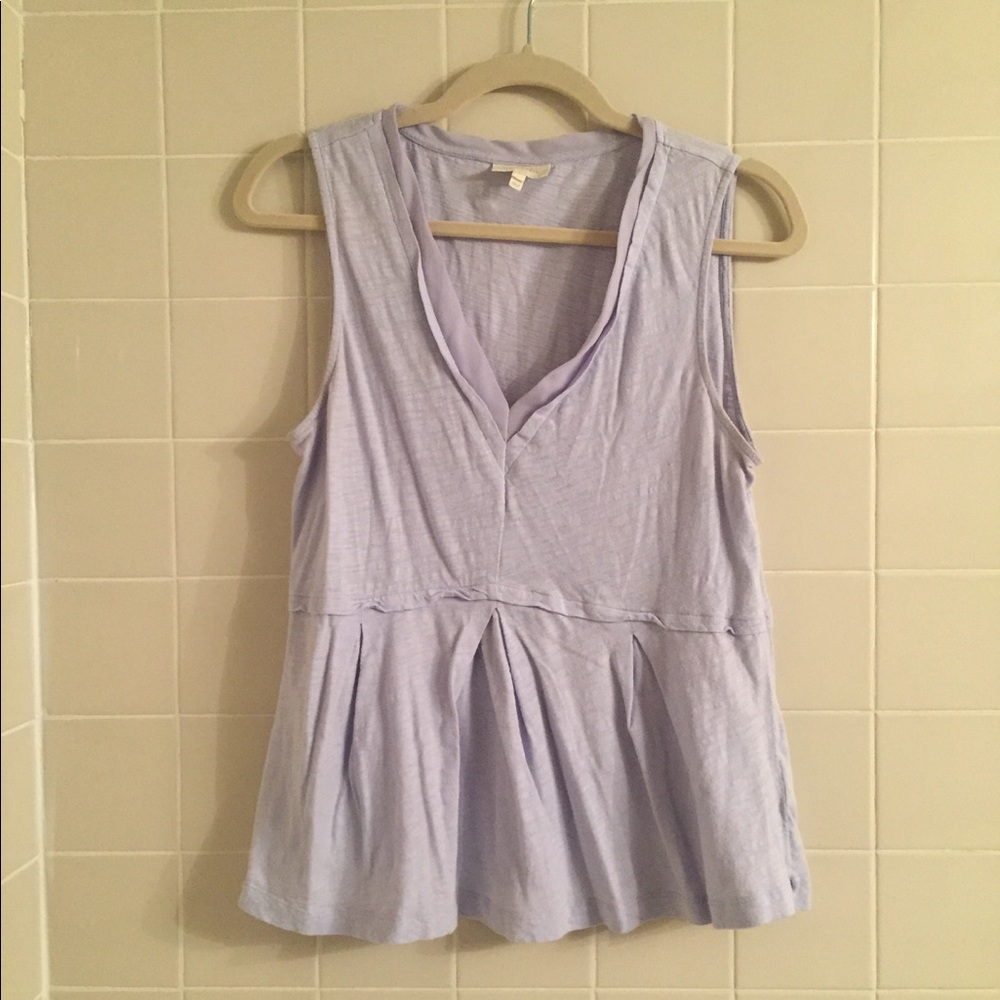Anthropologie lavender top