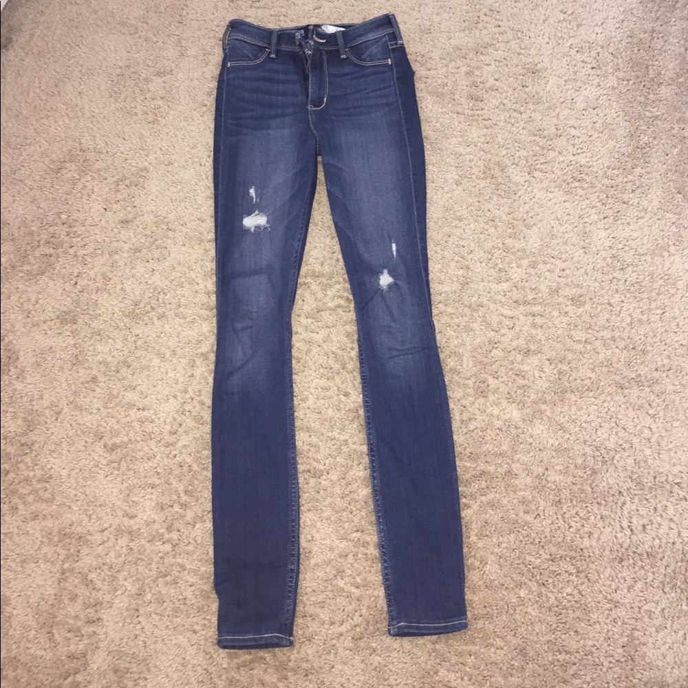 Hollister high rise jean leggings