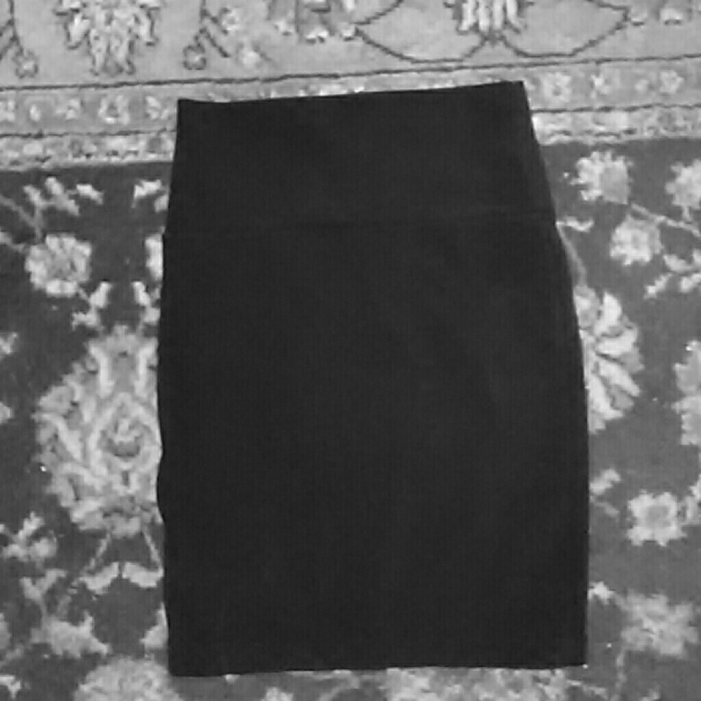 High waist mini skirt