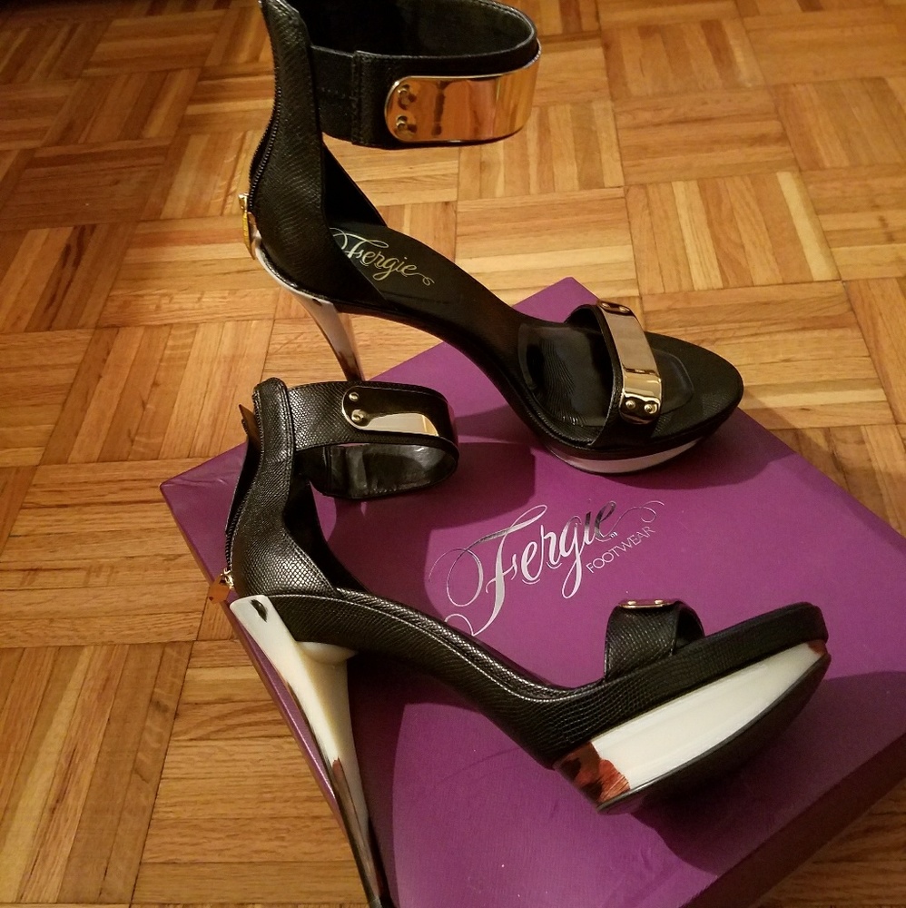 Fergie platform stilletto sandals