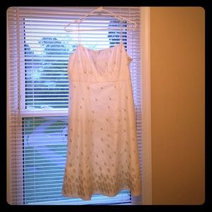Ann Taylor white dress