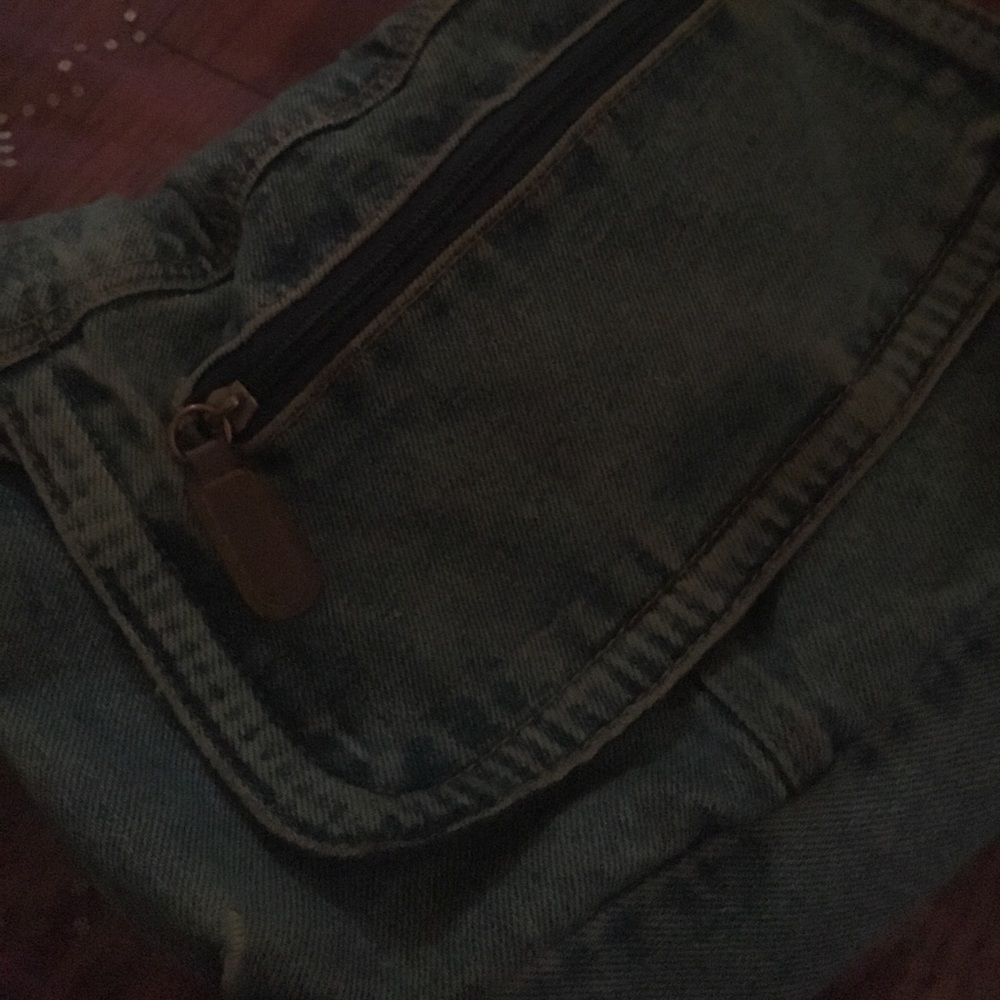 Denim Crossbody Bag