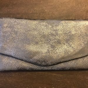 Cole Haan leather envelope clutch