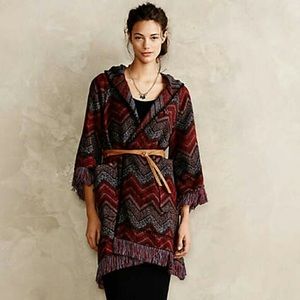 Anthropologie Southwest Parka Coat