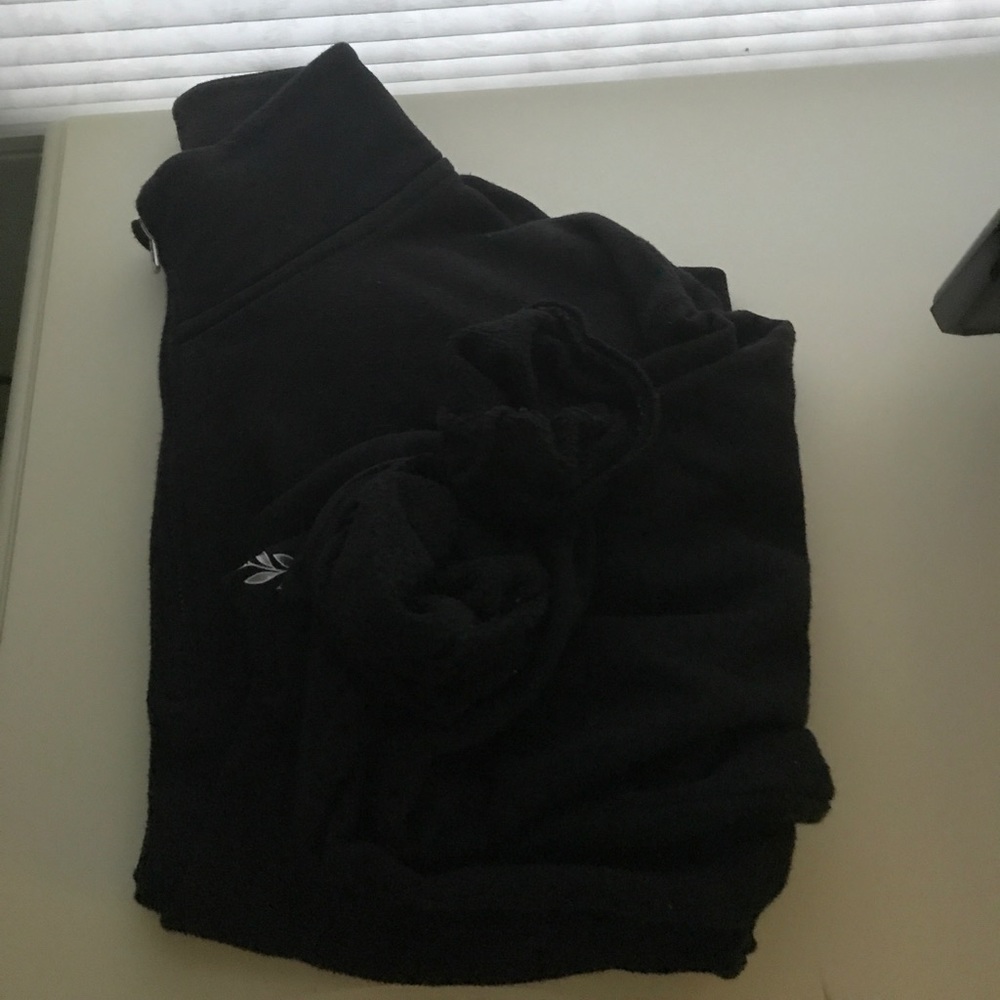 Pink (Black) 1/4 Zip Sweater