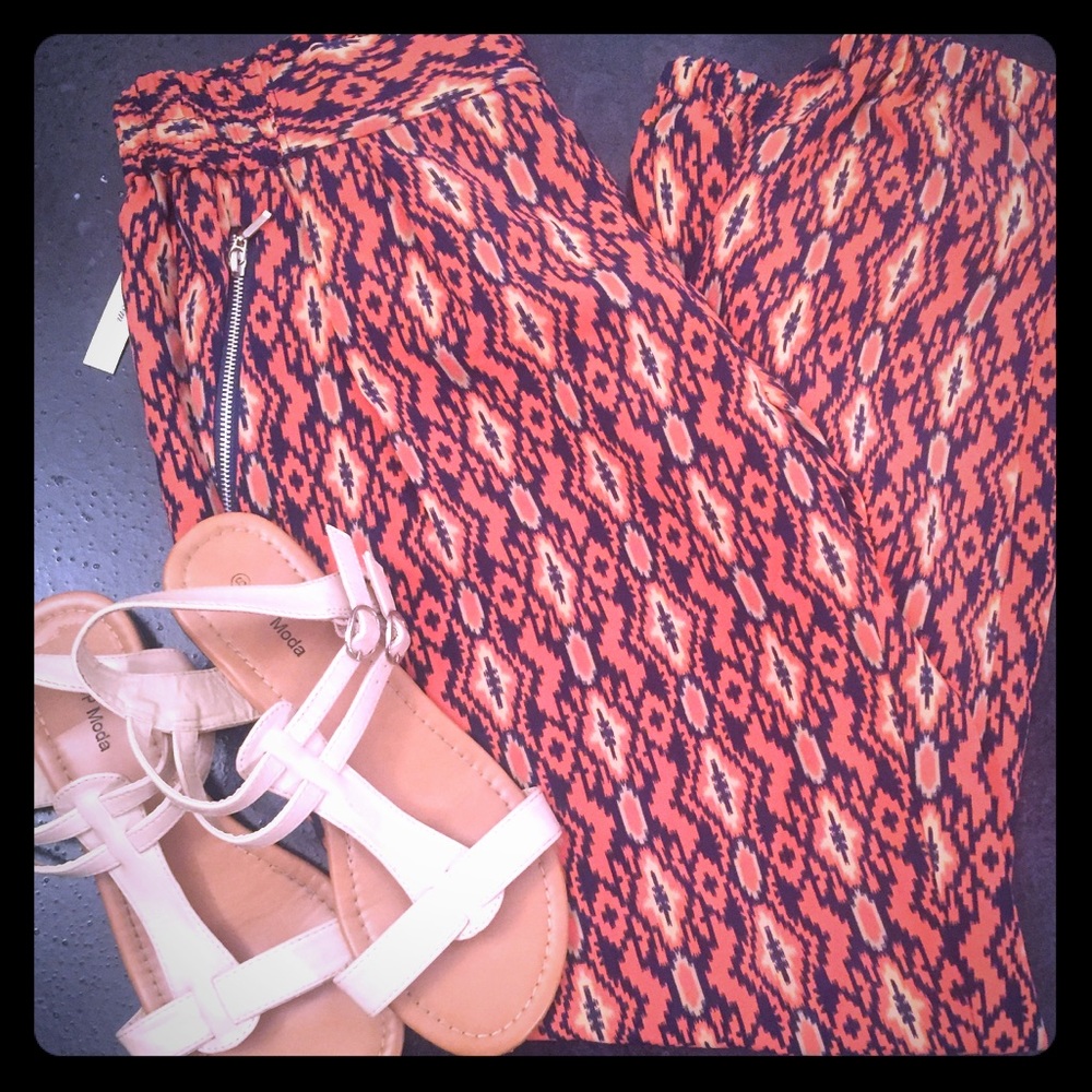 🔥❤️🔥💥TRIBAL PRINT PARACHUTE PANTS 🔥❤️🔥💥