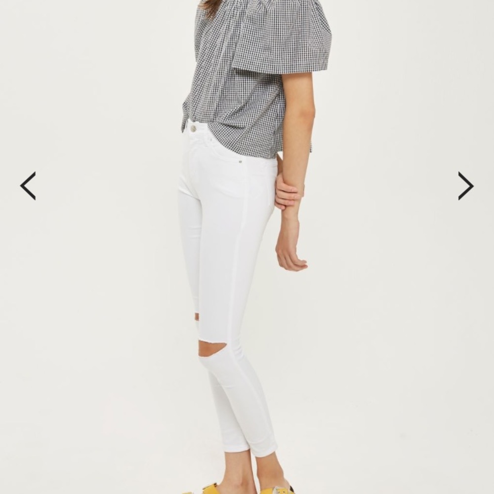 Topshop Leigh Moto Jeans