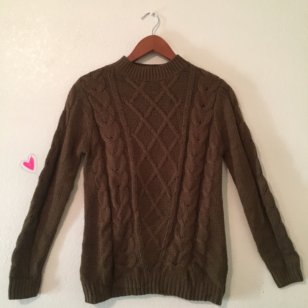 Dark Olive Sweater