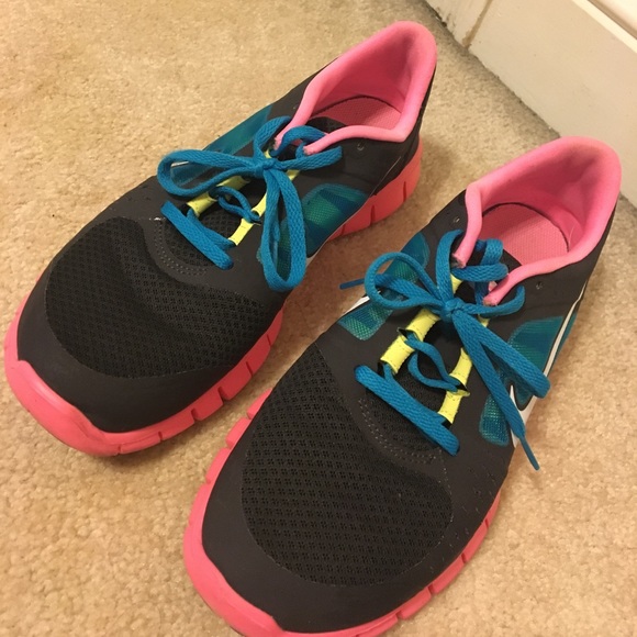 Multi-color Nike Free Run 3 - Picture 2 of 6