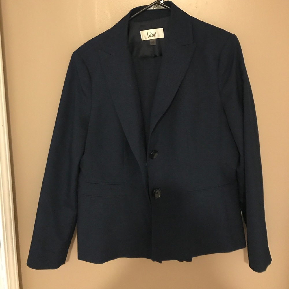Macy's Navy Blue suit sz 14