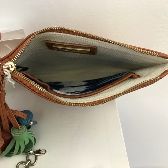 4xHP! New in Box! GORGEOUS leather SANCIA clutch! - Picture 8 of 8